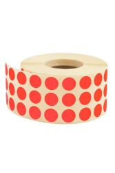 Taneks Kırmızı Nokta Etiket 5000'li 10 mm - Taneks