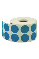 Taneks Mavi Nokta Etiket 2500'lü 20 mm - Taneks