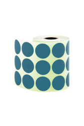 Taneks Mavi Nokta Etiket 2000'li 30 mm - Taneks