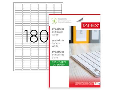 Taneks Lazer Etiket 30 x 9 mm Tw-2060 - 1