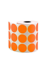 Taneks Turuncu Nokta Etiket 2000'li 30 mm - Taneks