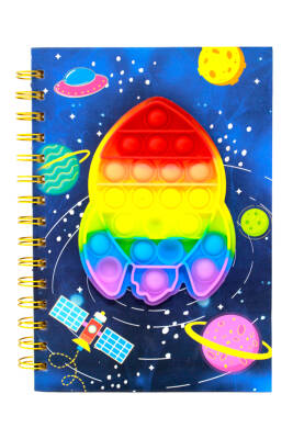 Taros A5 Pop-İt Sert Kapak Defter 6393 Mavi Uzay - 1