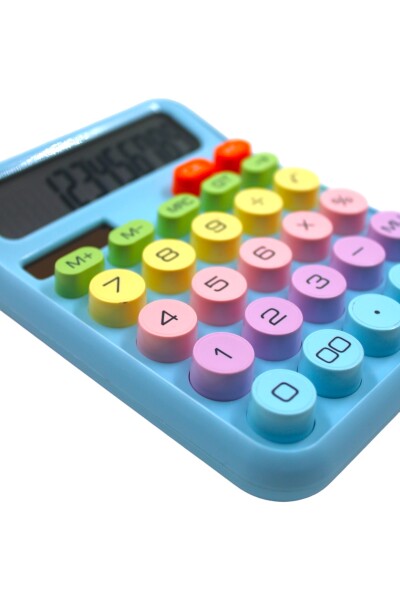 Kırtasiye Ofisi Unick Color Touch Hesap Makinası 7876 - 3