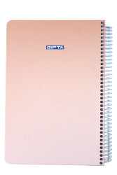 Thebook Spiralli Sert Kapaklı Defter 100 Yaprak Kareli 17 x 24 cm - 2