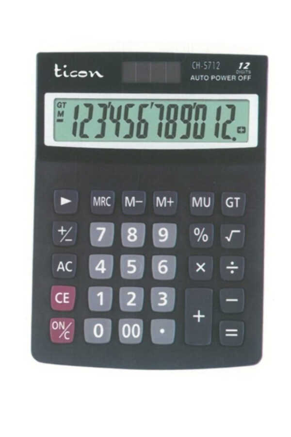 Ticon Hesap Makinası Ch5712