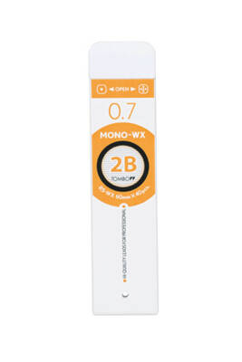 Tombow 0.7 mm Kurşun Kalem Ucu 40'lı - 2B R7-Wx - 1