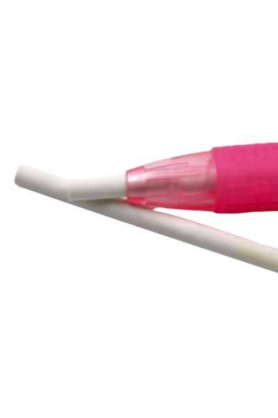 Tombow Mono Knock Eh-Ke Kalem Silgi Şeffaf Pembe 1 Adet Silgi Hediyeli - 4