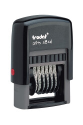 Trodat 4846 6 Hane Numaratör 4 mm - Trodat