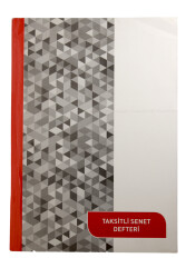 Turkuaz Taksitli Senet Defteri 200 Yaprak Karton Kapak - 1