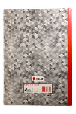 Turkuaz Taksitli Senet Defteri 200 Yaprak Karton Kapak - 2