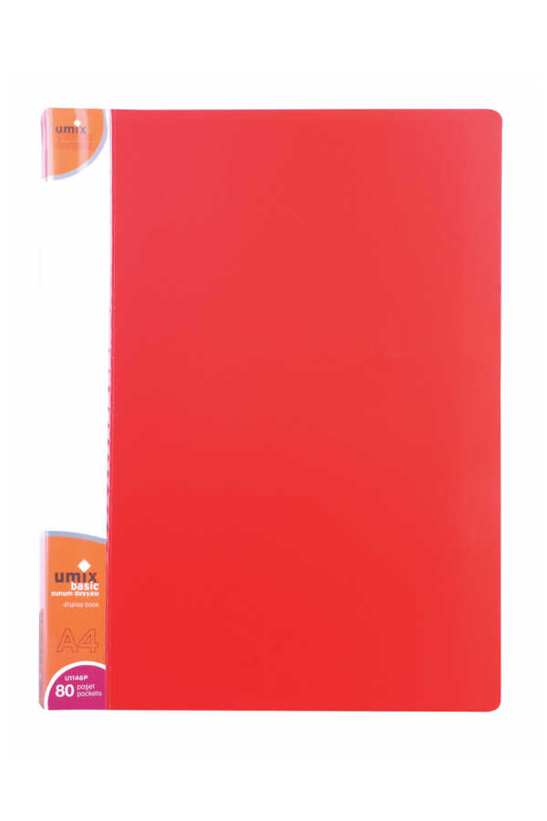 Umix U1146 80 Yaprak Kırmızı Sunum Dosyası