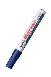 Uniball Çok Amaçlı Yuvarlak Uç Markör Mavi - Uniball