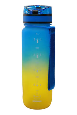 Uzspace 3053-4 Mavi - Sarı Trıtan Matara 800 ml - 1