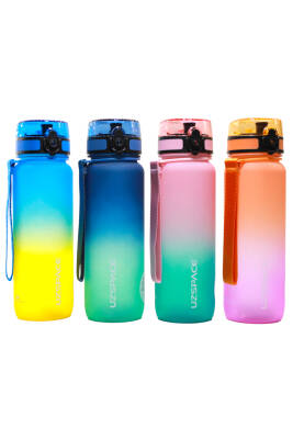 Uzspace 3053-4 Mavi - Sarı Trıtan Matara 800 ml - 6