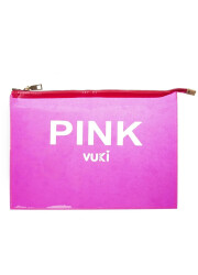 Vuki A4 Fermuarlı Dosya Pembe 105 - Vuki