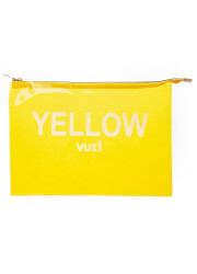 Vuki A4 Fermuarlı Dosya Sarı 105 - Vuki