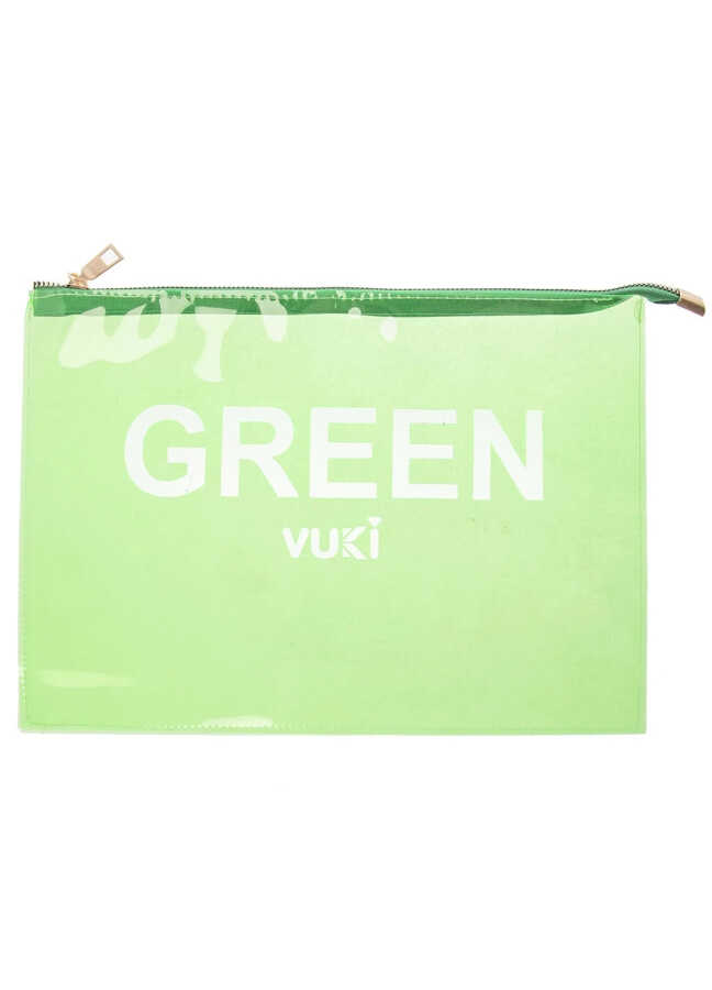 Vuki A4 Fermuarlı Dosya Yeşil 105