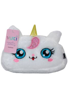 Vuki Vk-0126-01 Şekilli Peluş Kalem Kutu Unıcorn - 1