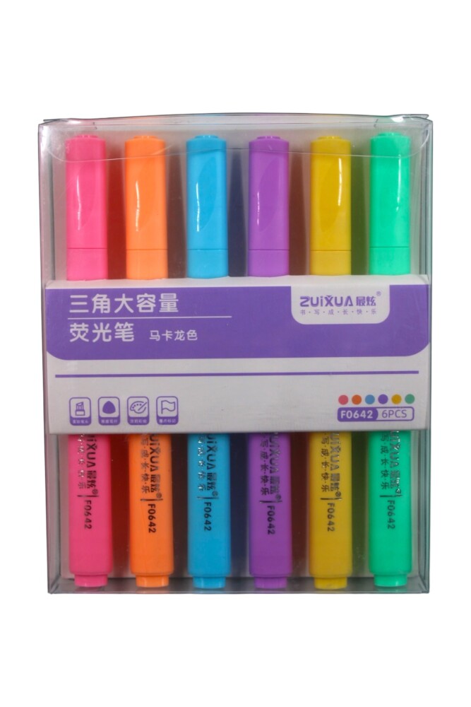 Kırtasiye Ofisi Zuıxua F0642 Pastel Fosforlu Kalem Cnr-162