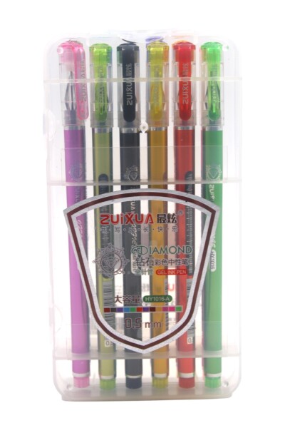 Kırtasiye Ofisi Zuixua Kristal Uç Jel Pen 0.5 Roller Kalem Cnr-150 - 1